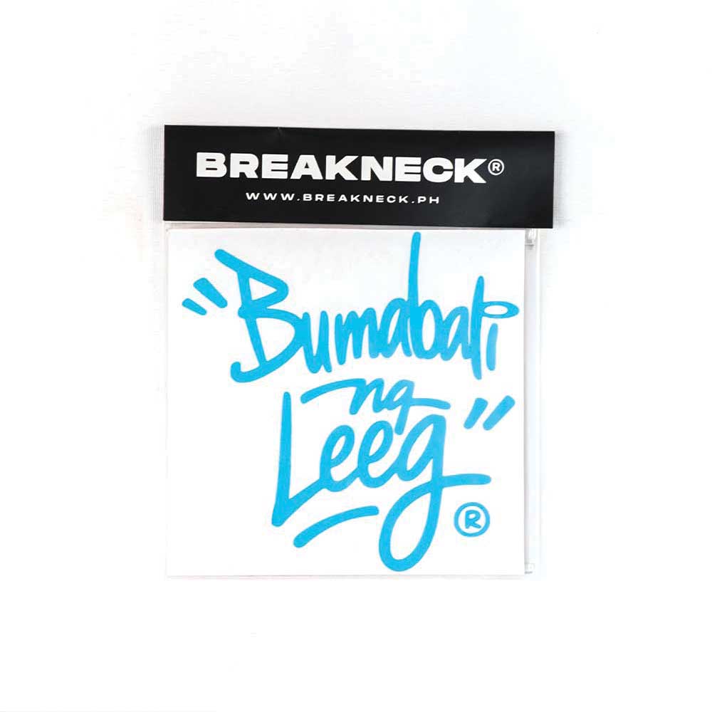 BREAKNECK "Bumabali Ng Leeg" Automotive Sticker