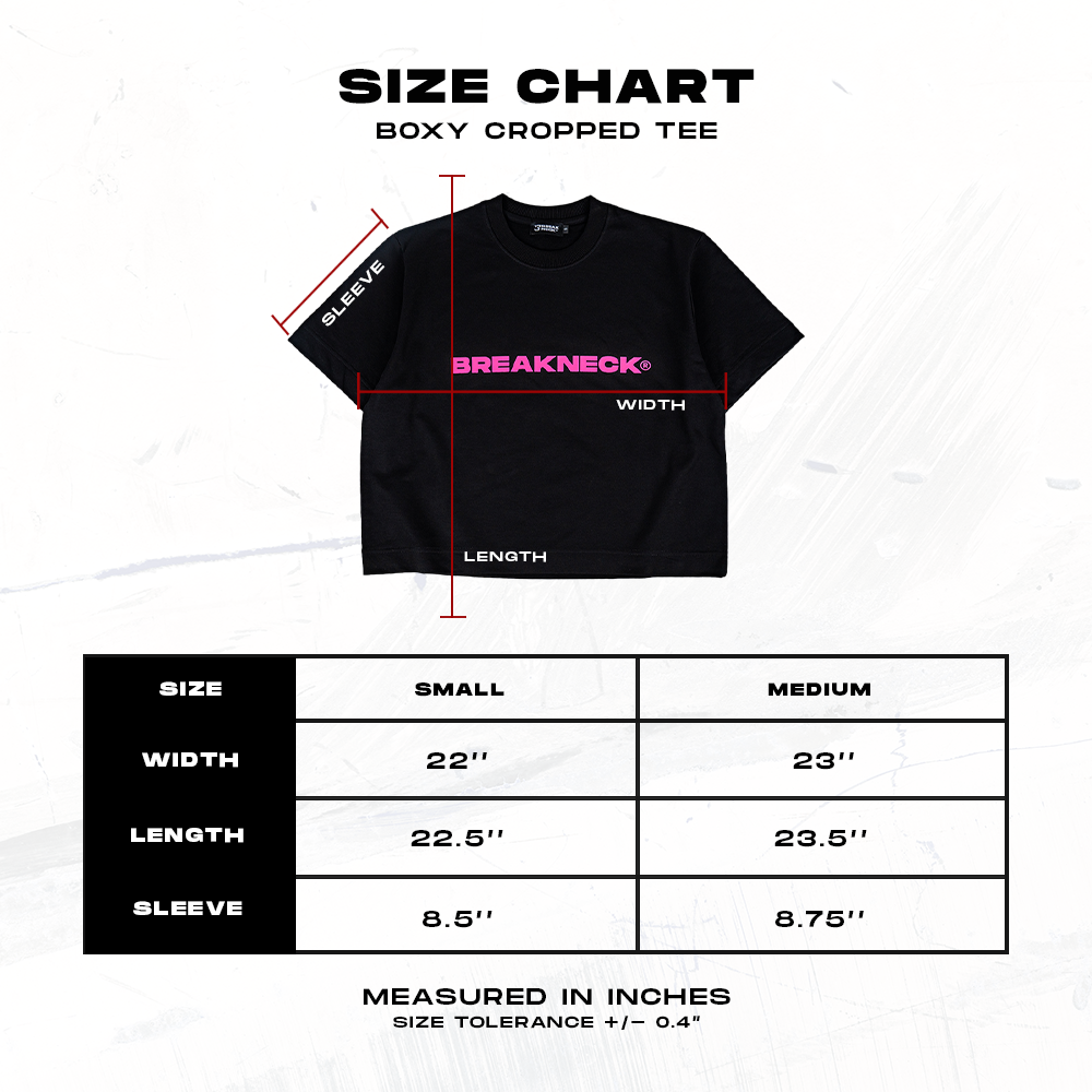 BREAKNECK Classic Ladies Crop Tee