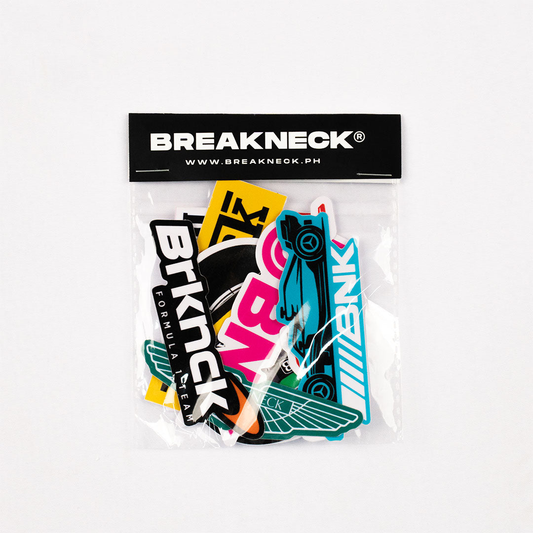 BREAKNECK F1 Sticker Bundle