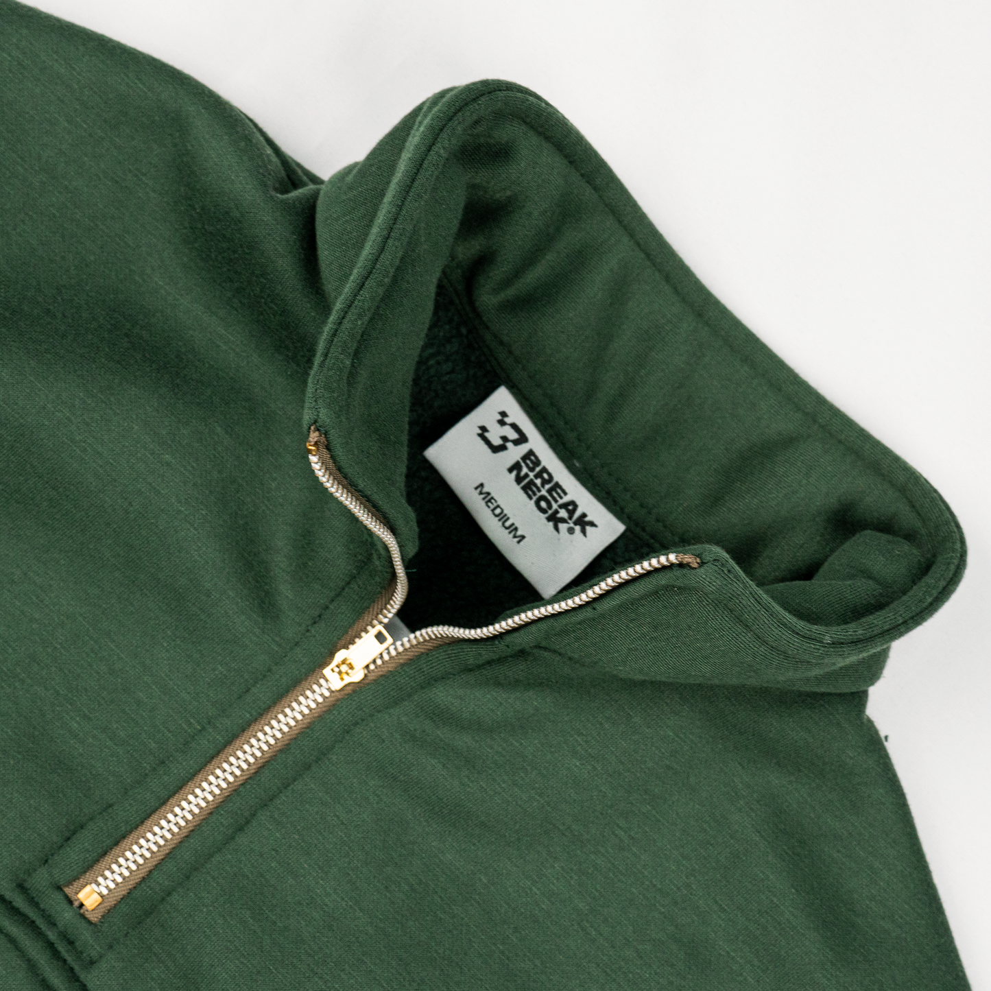 Heritage Moss Quarter Zip L/S