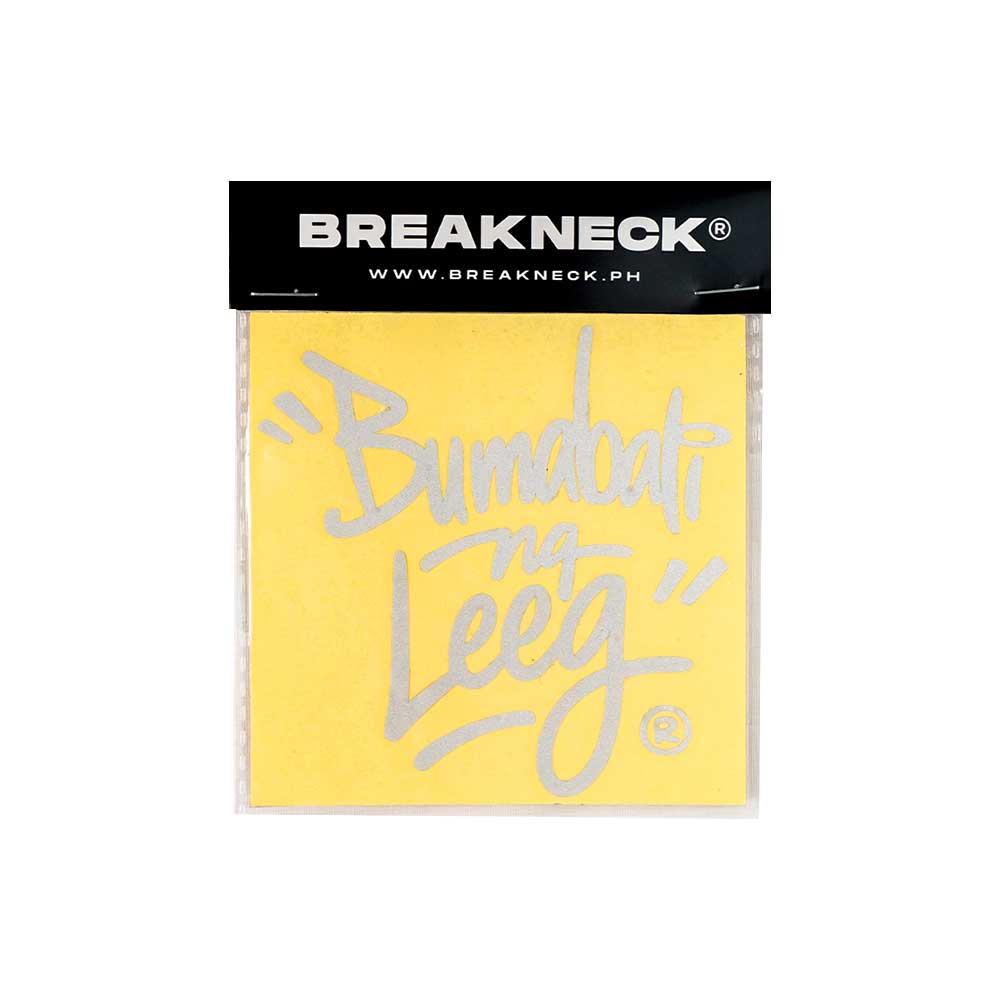BREAKNECK "Bumabali Ng Leeg" Automotive Sticker