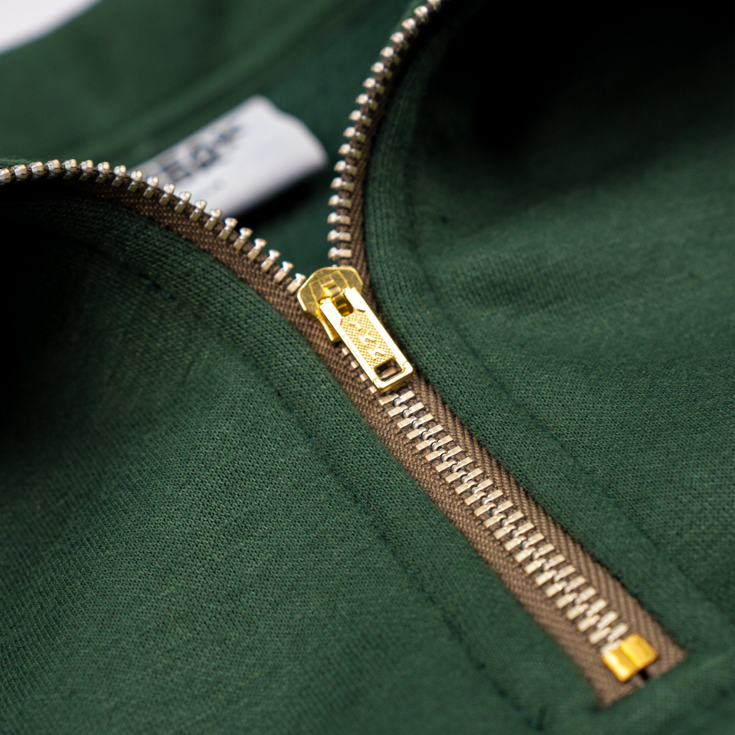 Heritage Moss Quarter Zip L/S