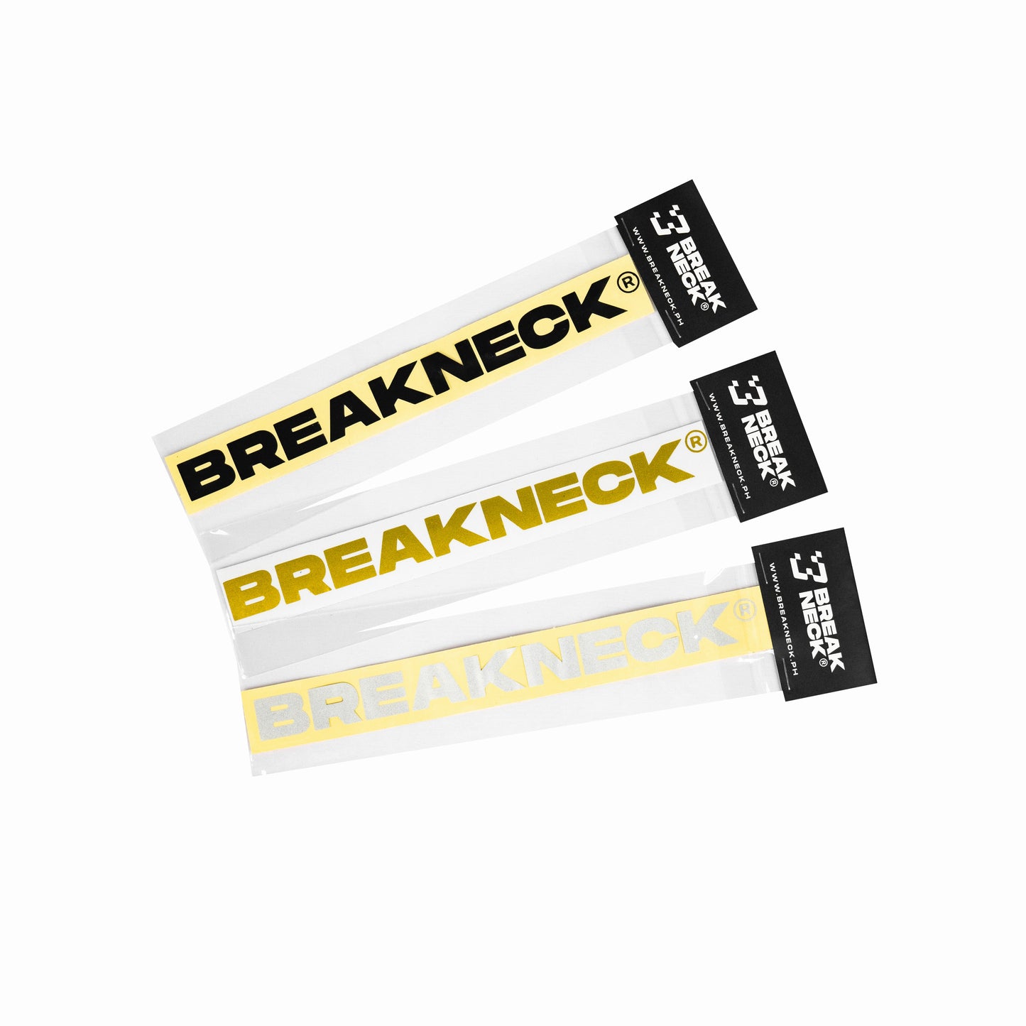 BREAKNECK Mini Sticker / Decal for Cars, Motorcycles