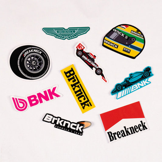 BREAKNECK F1 Sticker Bundle
