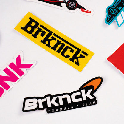 BREAKNECK F1 Sticker Bundle