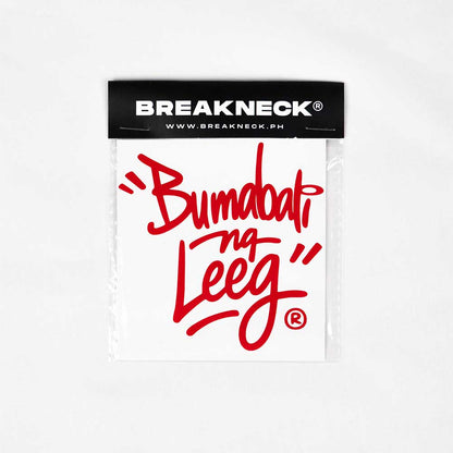 BREAKNECK "Bumabali Ng Leeg" Automotive Sticker