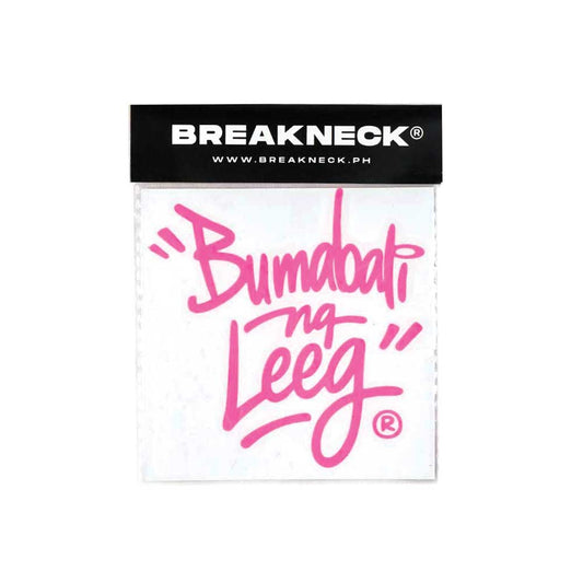 BREAKNECK "Bumabali Ng Leeg" Automotive Sticker